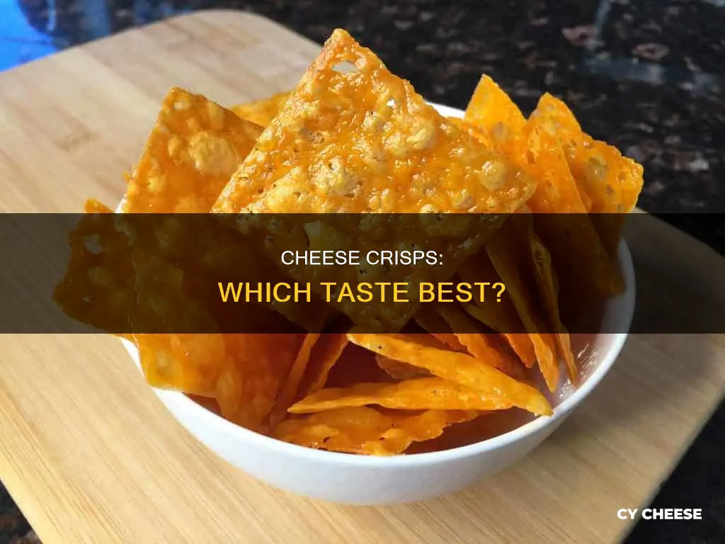 what cheese crisps taste the best