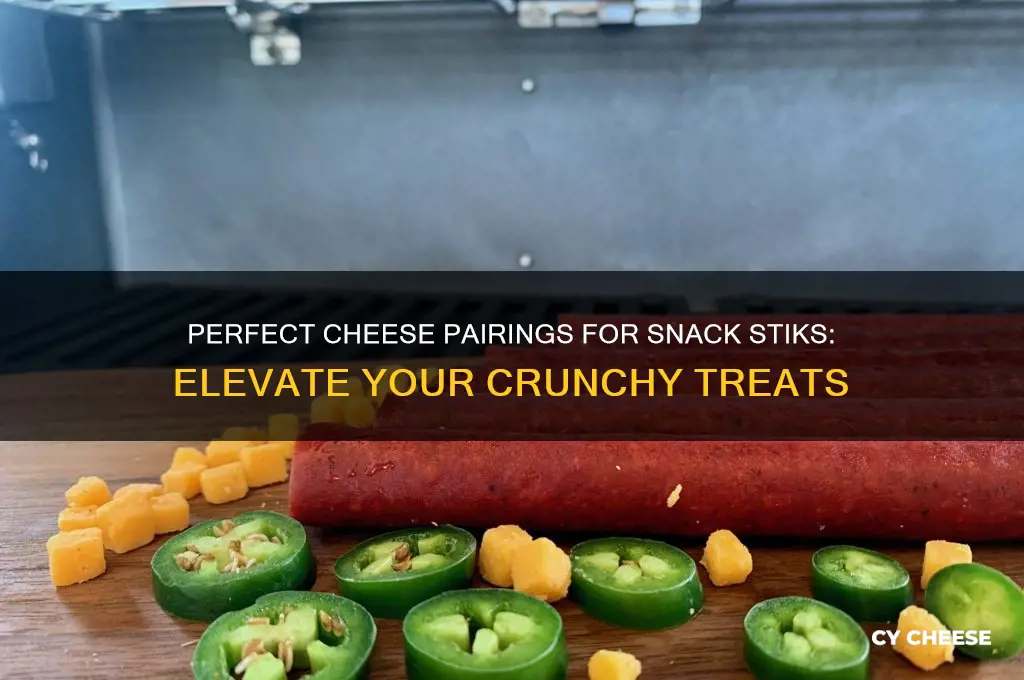 what cheese do i adx in snack stiks