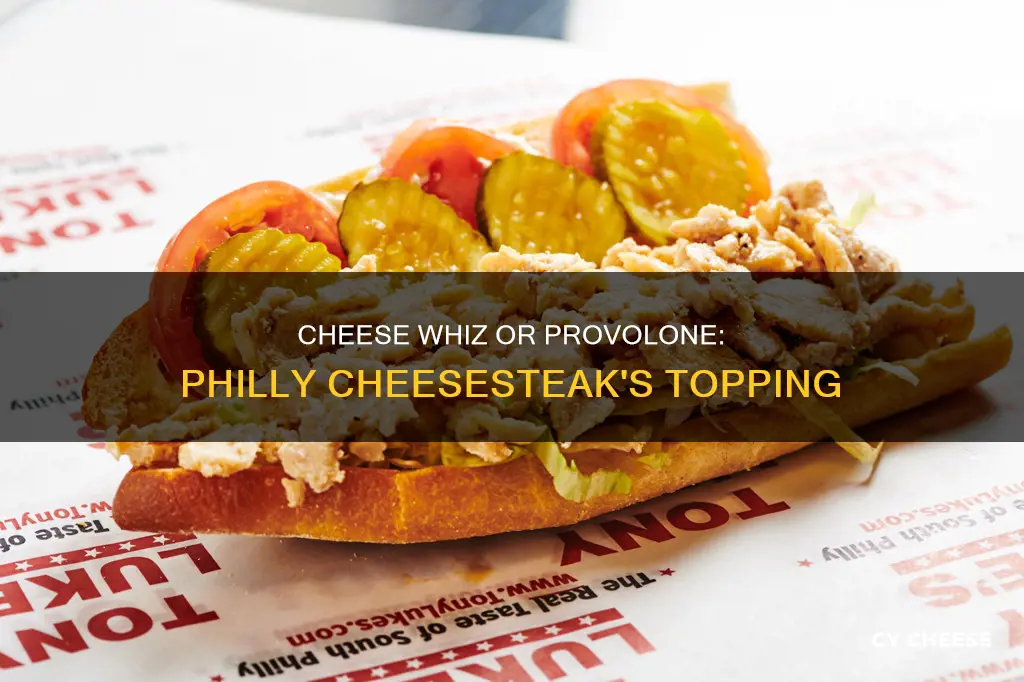 what cheese do i use for philly cheese steak