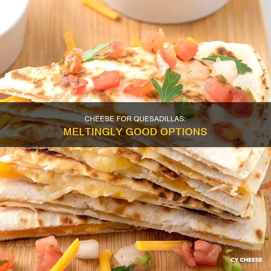 what cheese do they put in quesadillas
