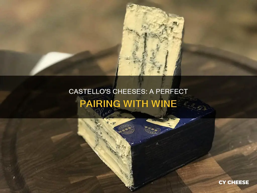 what cheese do they serve at castello winery