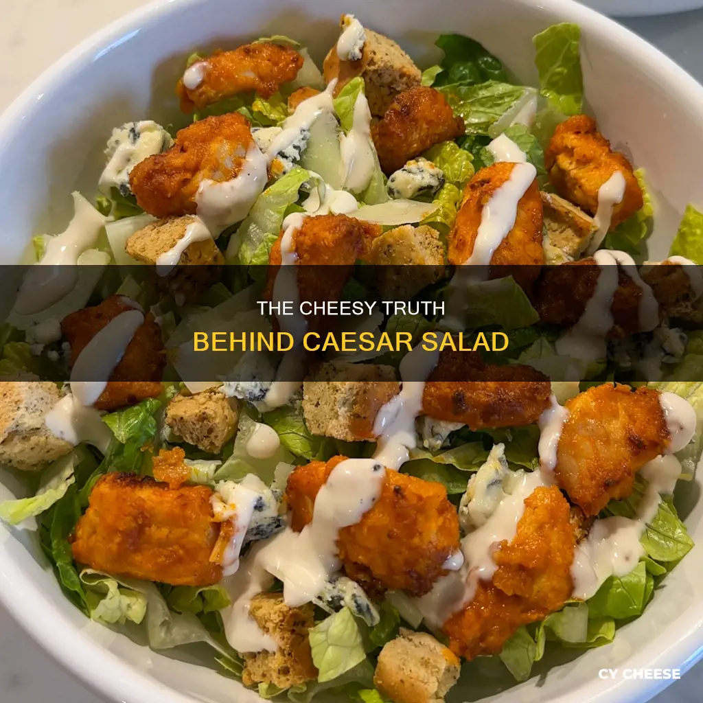 what cheese do they use in caesar salad