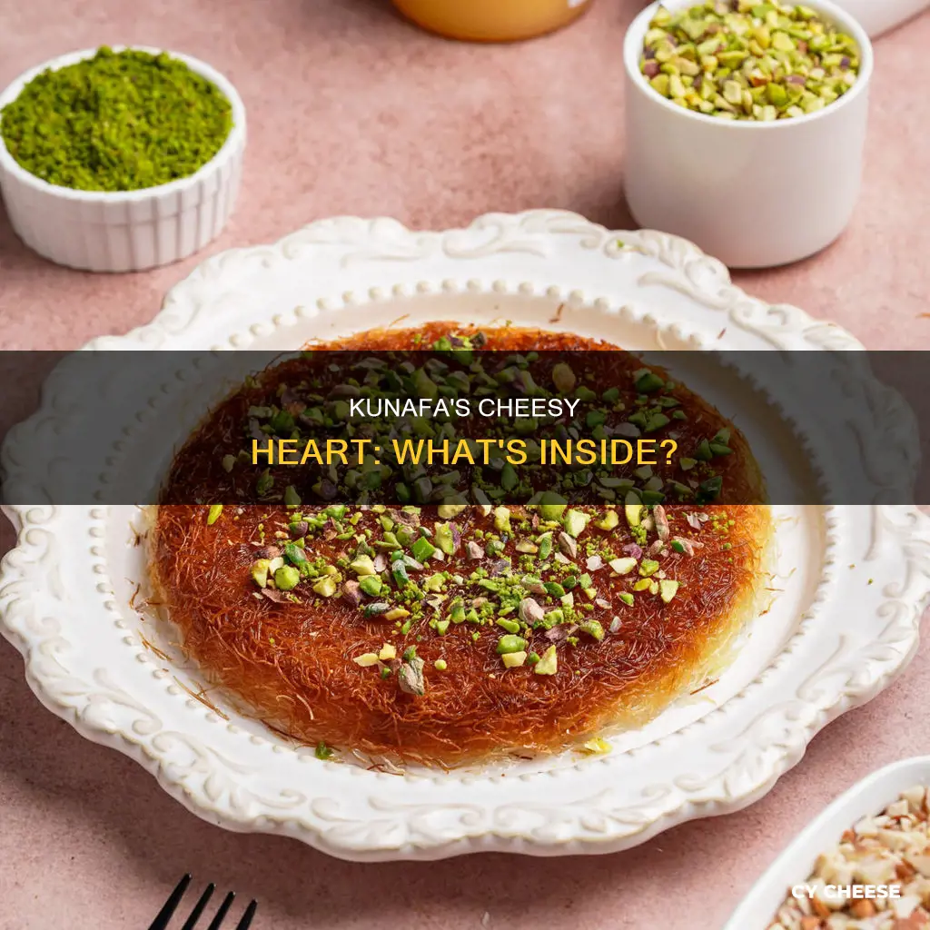 what cheese do they use in kunafa