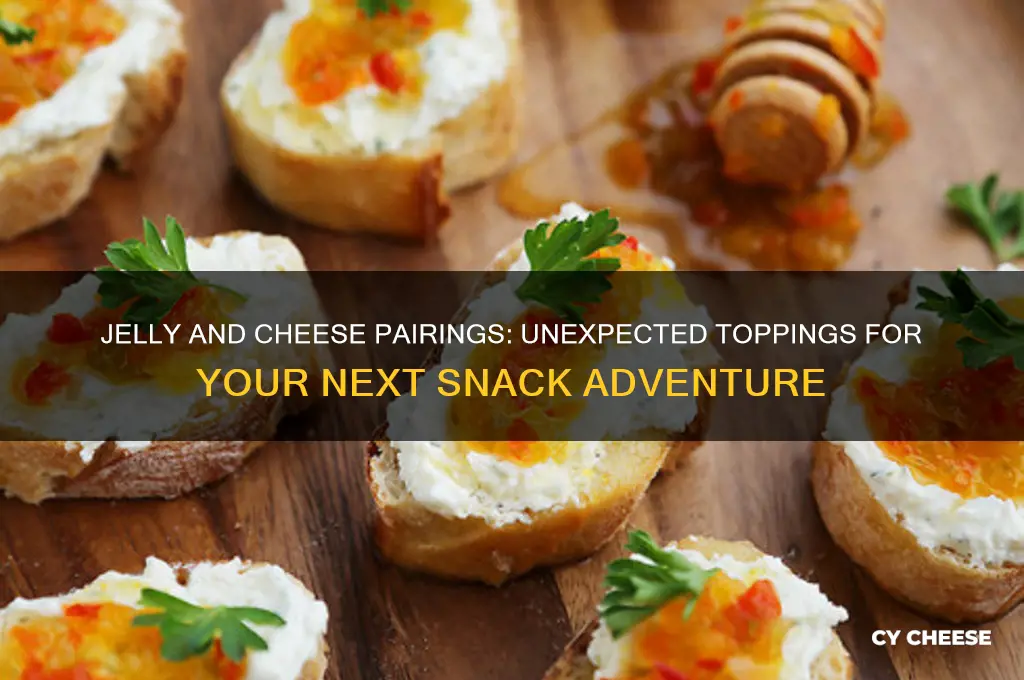 what cheese do you out jelly toping on