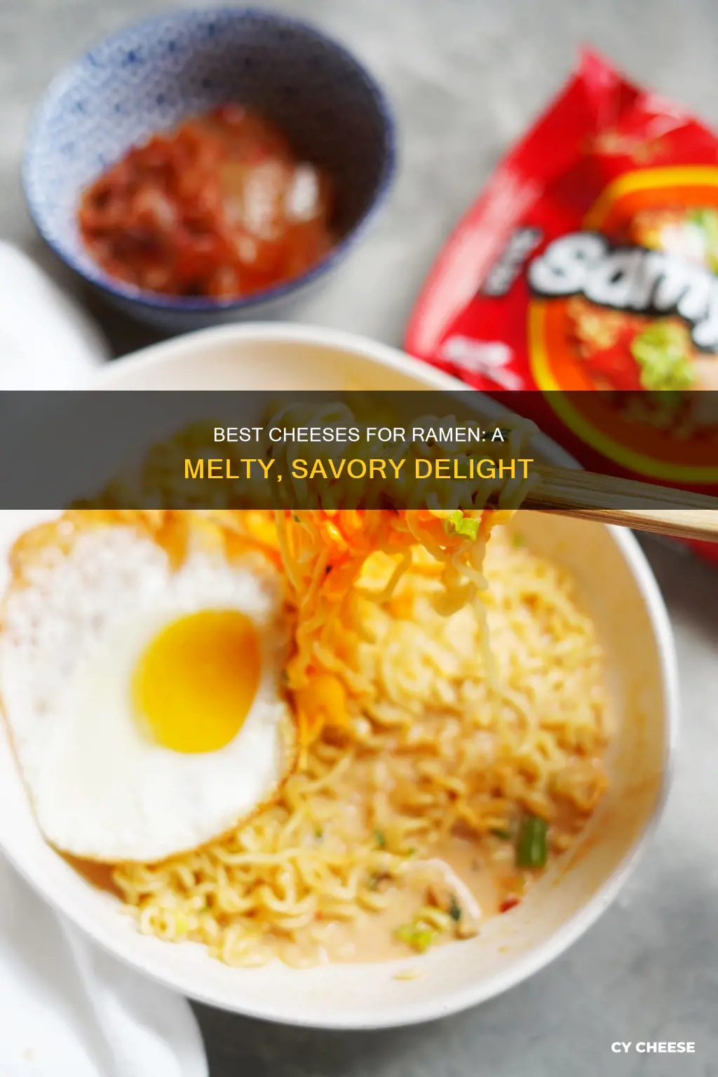 what cheese do you put in ramen