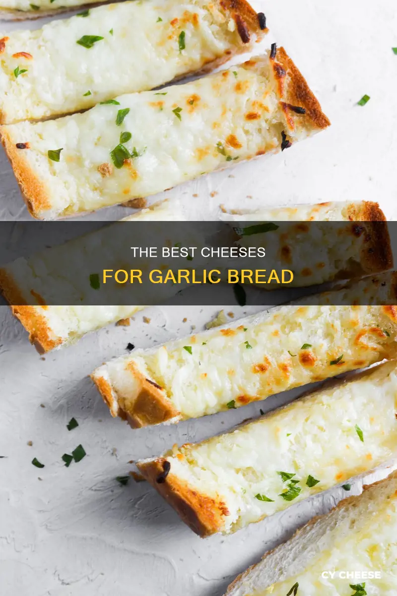 what cheese do you put on garlic bread