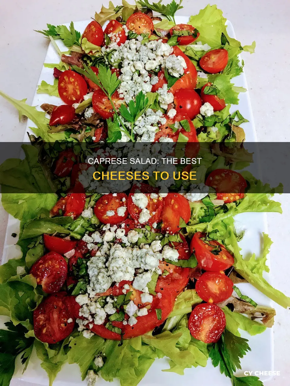 what cheese do you use for caprese salad