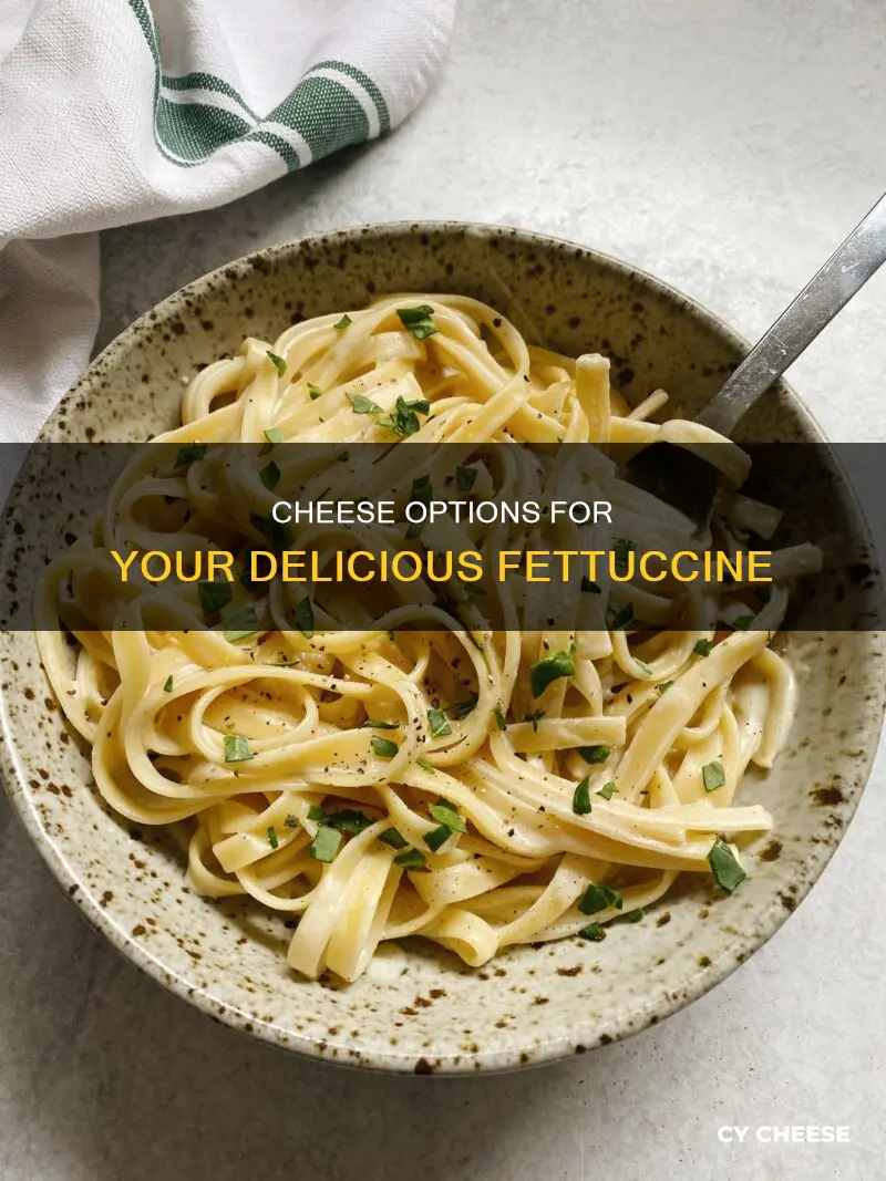 what cheese do you use for fettuccine
