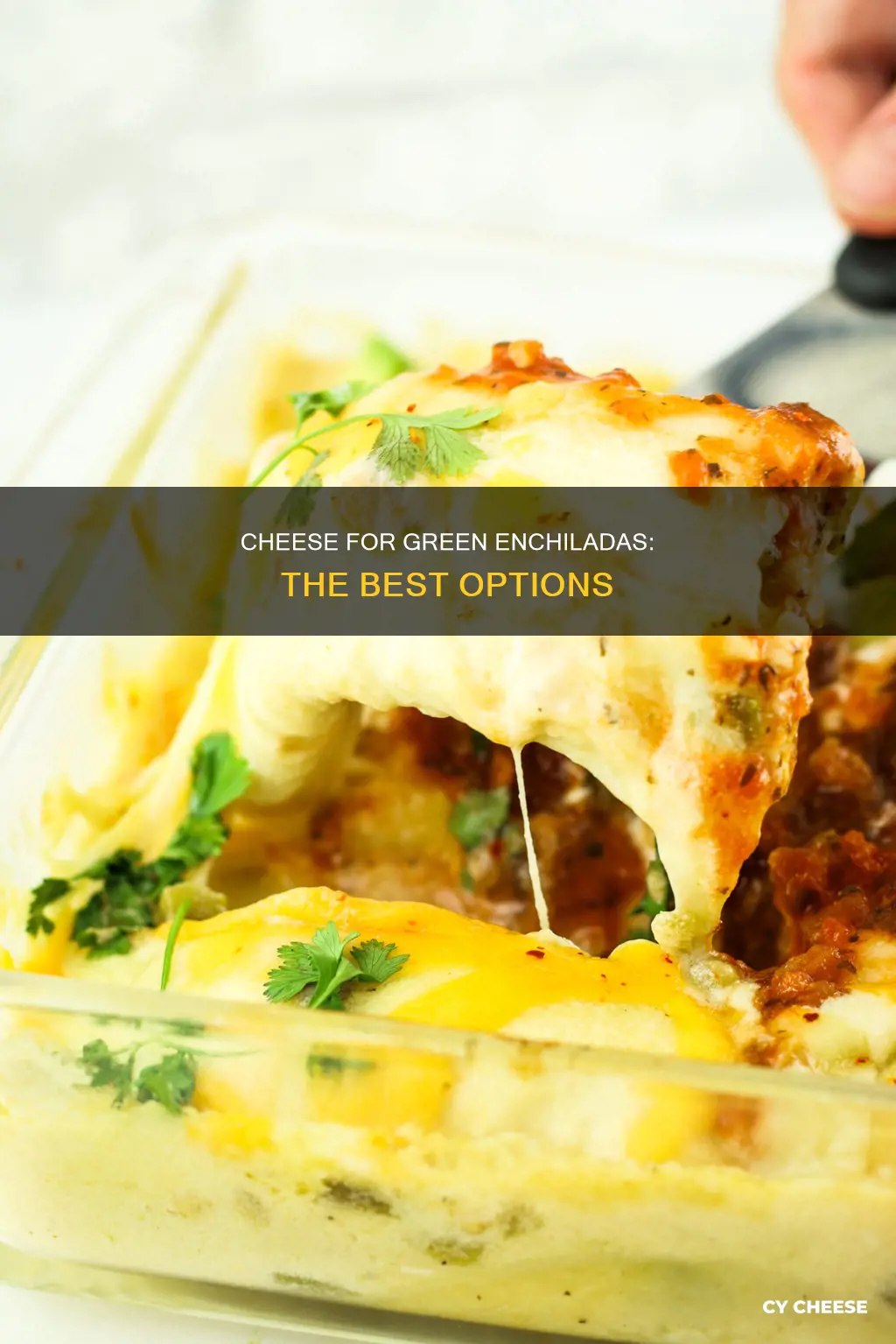 what cheese do you use for green enchiladas