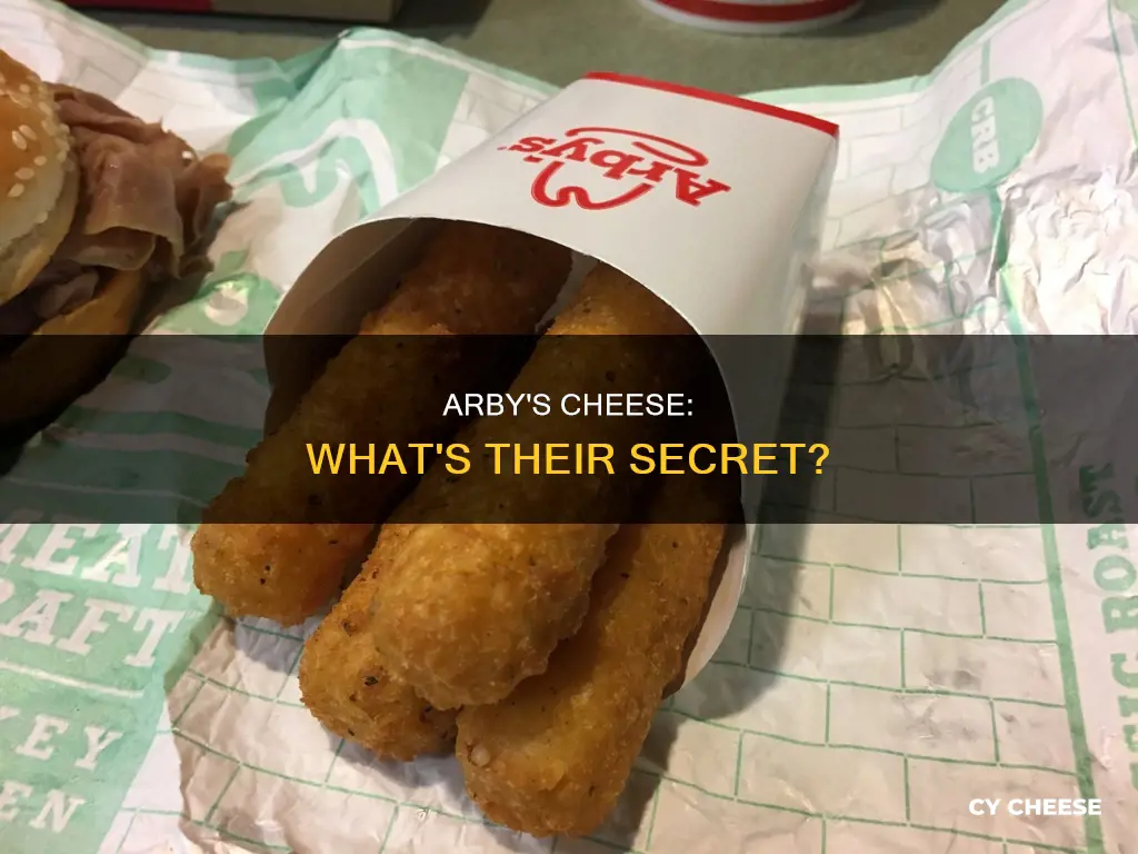 what cheese does arby