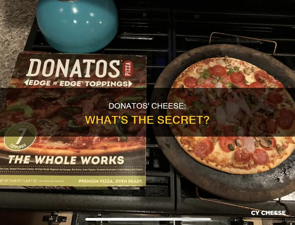 what cheese does donatos use