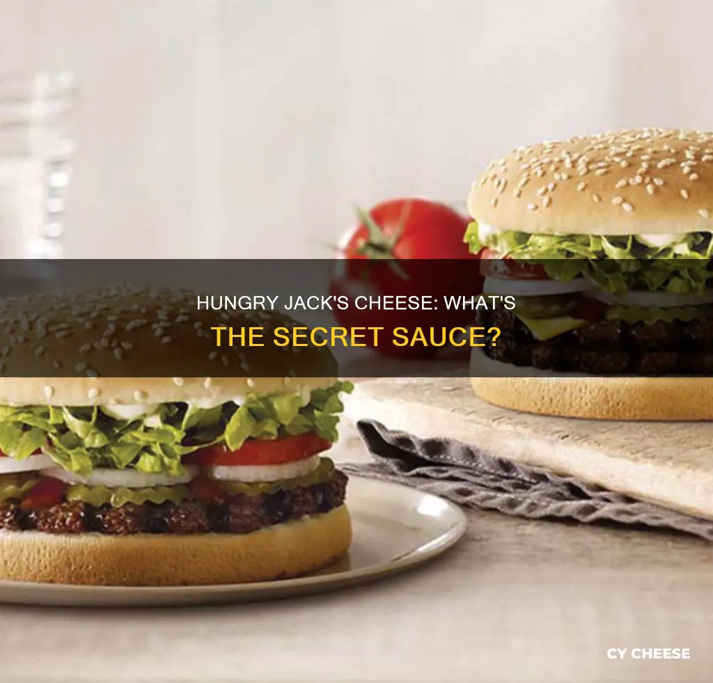 what cheese does hungry jacks use