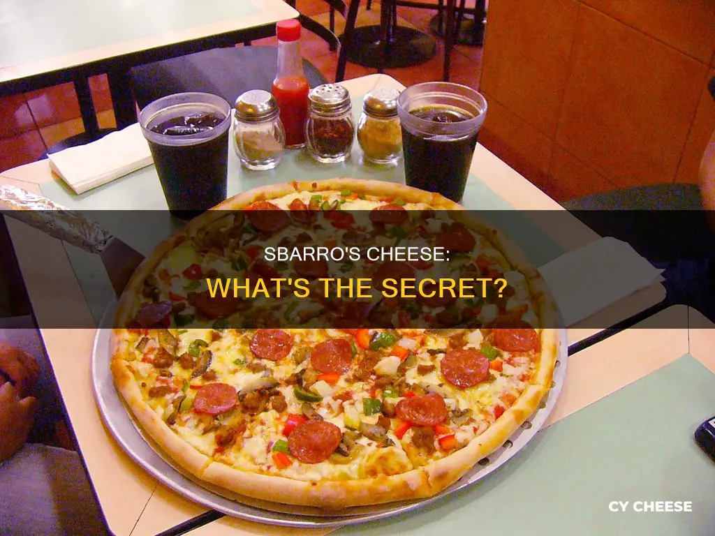 what cheese does sbarro use