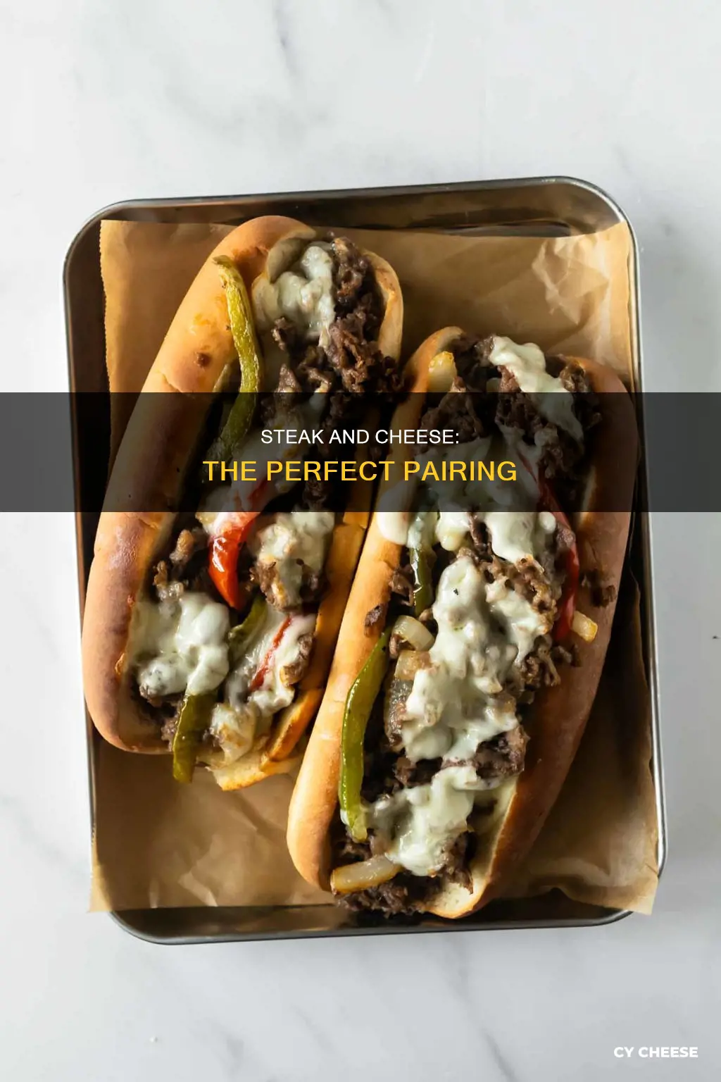 what cheese does steak go best on