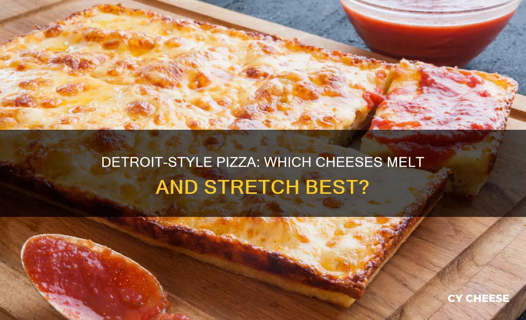 what cheese for detroit style pizza