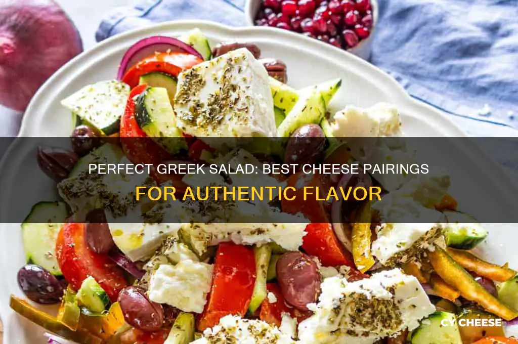 what cheese for greek salad