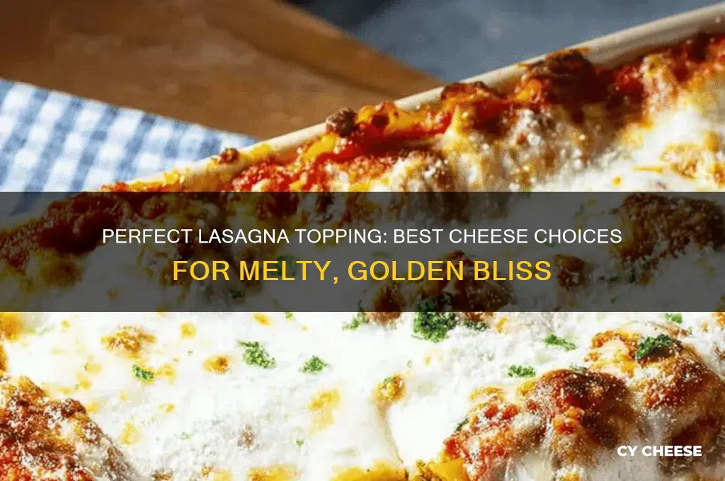 what cheese for lasagna topping