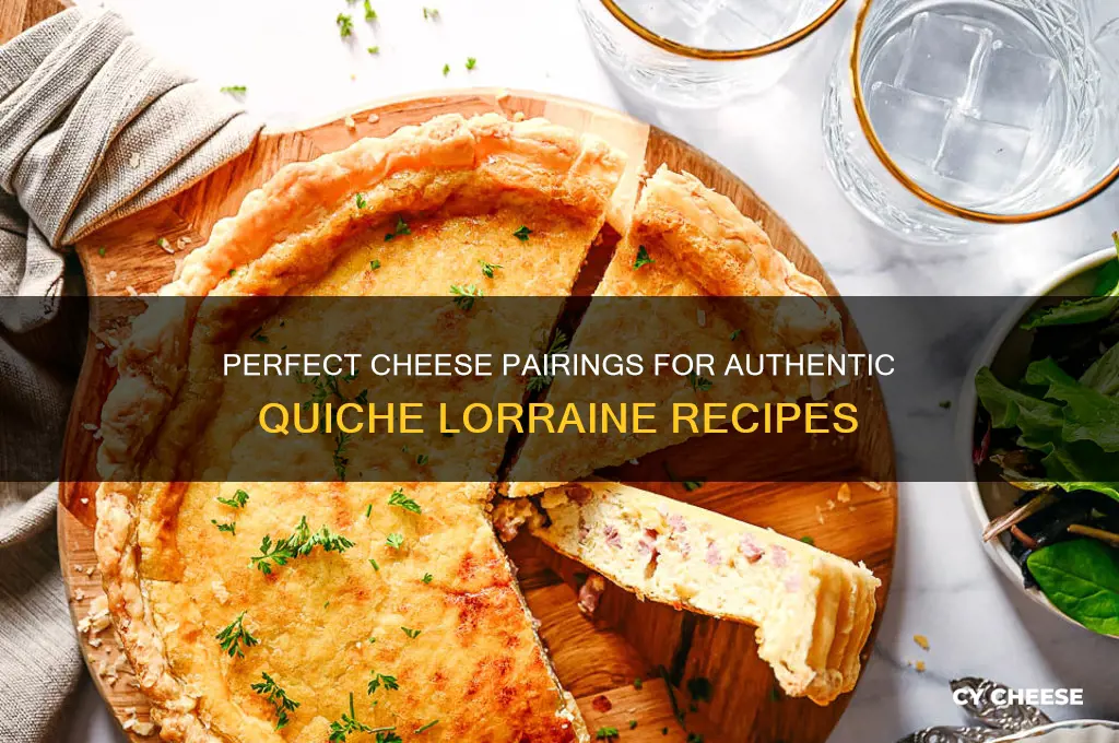 what cheese for quiche lorraine