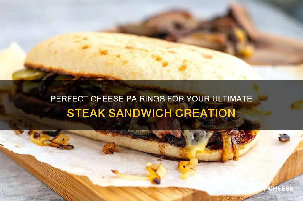 what cheese for steak sandwich