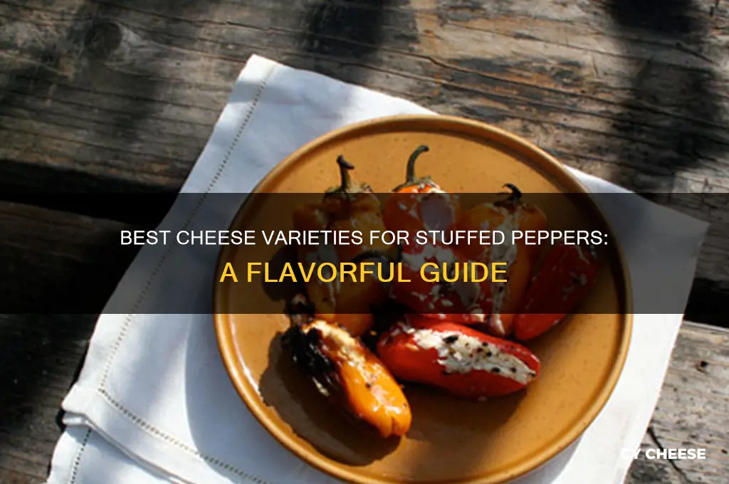 what cheese for stuffed peppers