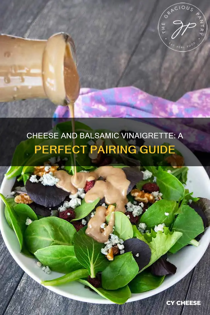 what cheese goes best with balsamic vinaigrette