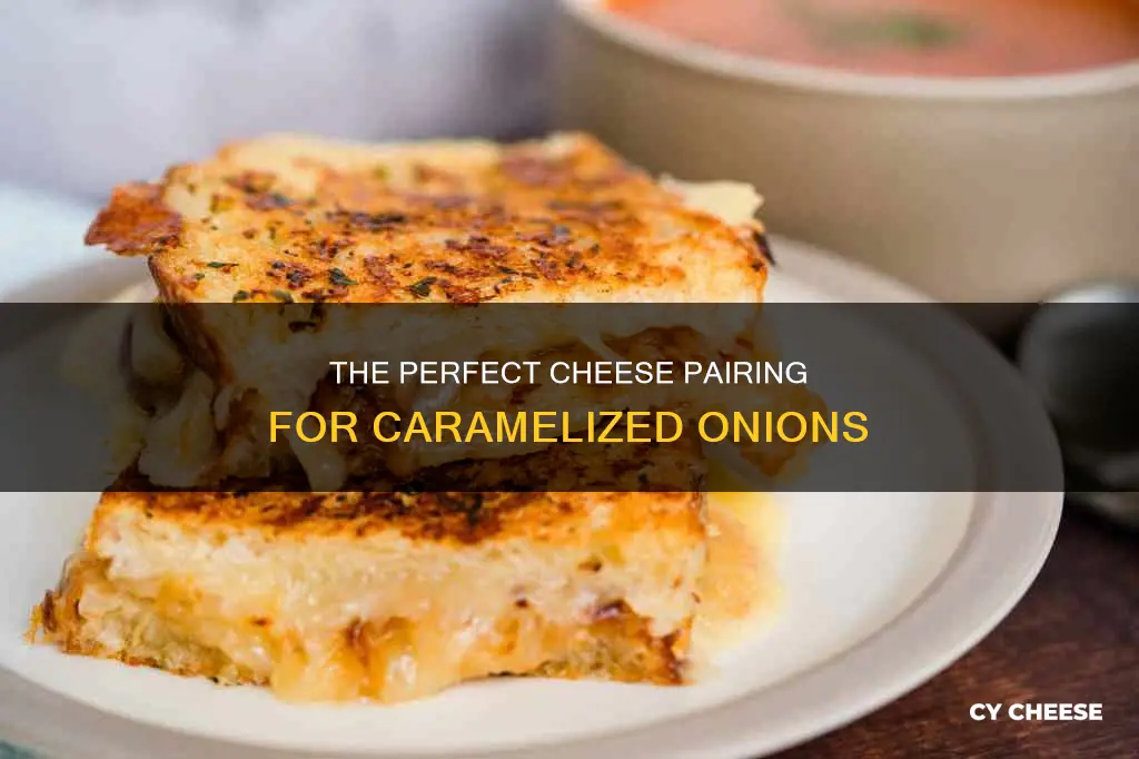 what cheese goes best with caramelized onions