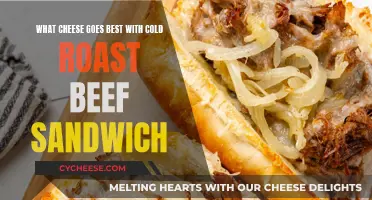 Best Cheeses to Compliment a Cold Roast Beef Sandwich