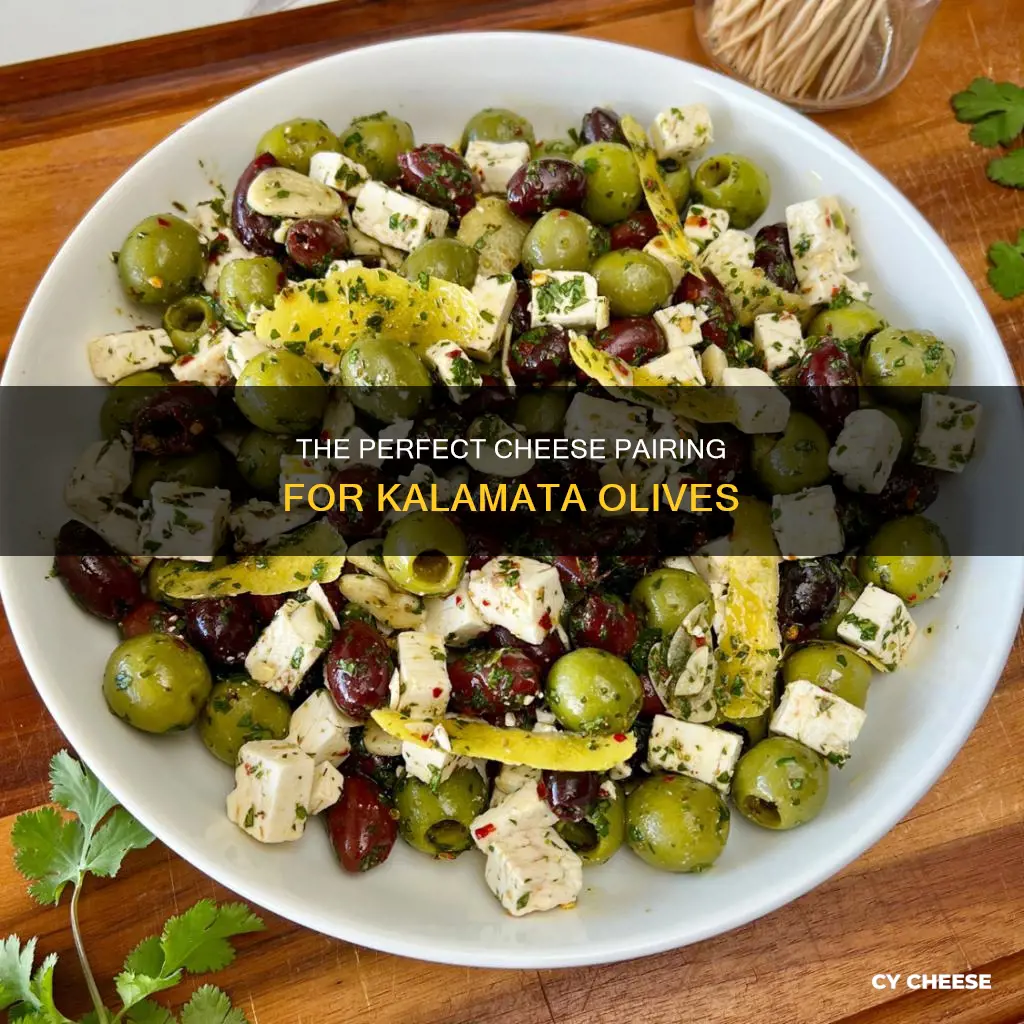 what cheese goes best with kalamata olives