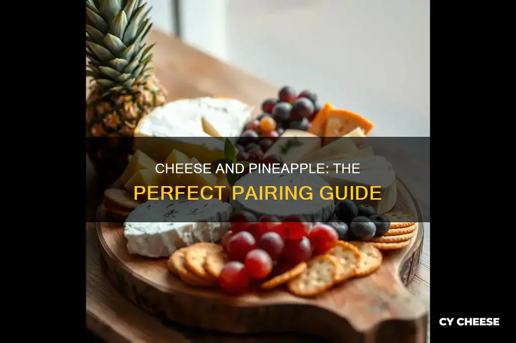 what cheese goes best with pineapple