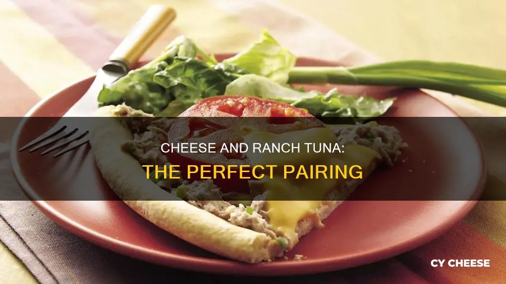 what cheese goes best with ranch tuna