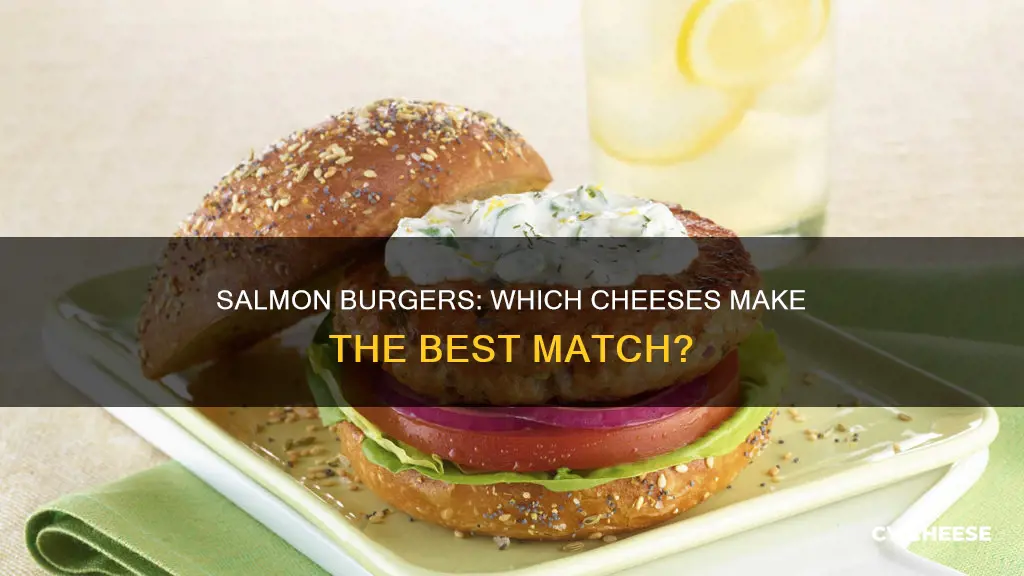 what cheese goes best with salmon burgers