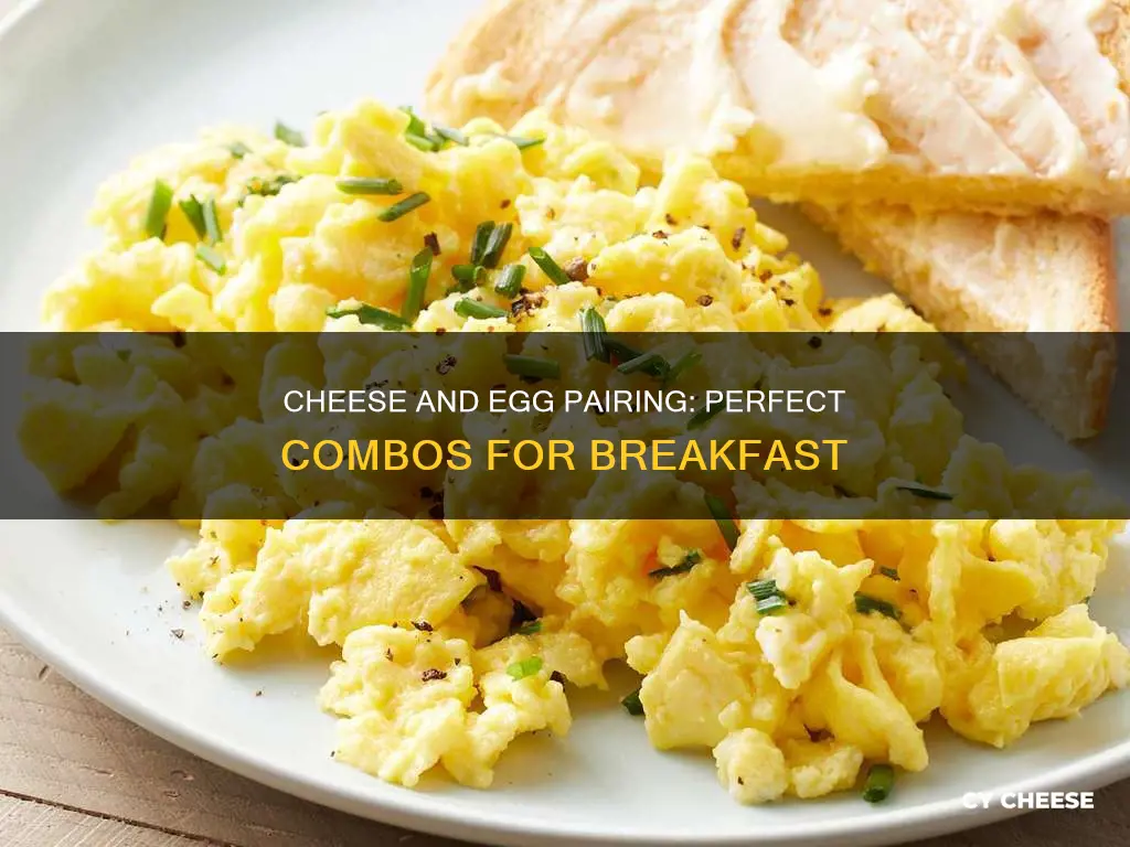 what cheese goes goid with eggs