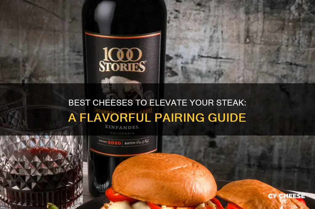 what cheese goes good on steak