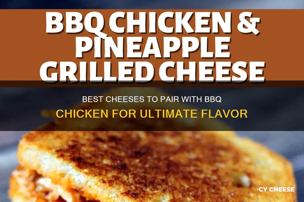 what cheese goes good with bbq chicken