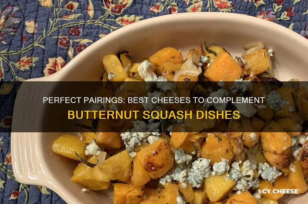 what cheese goes good with butternut squash