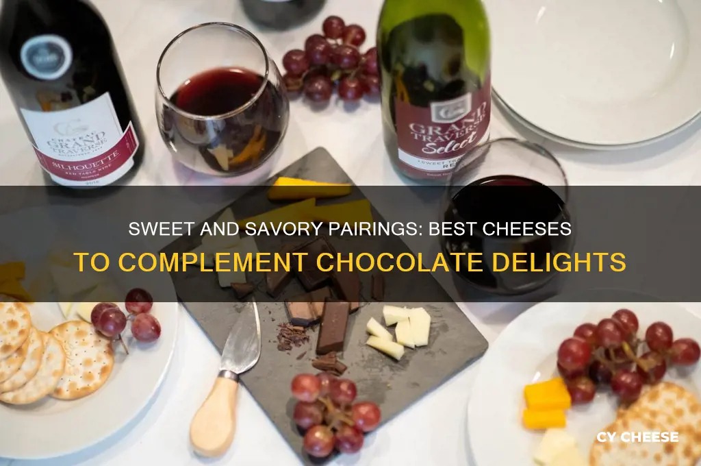 what cheese goes good with chocolate