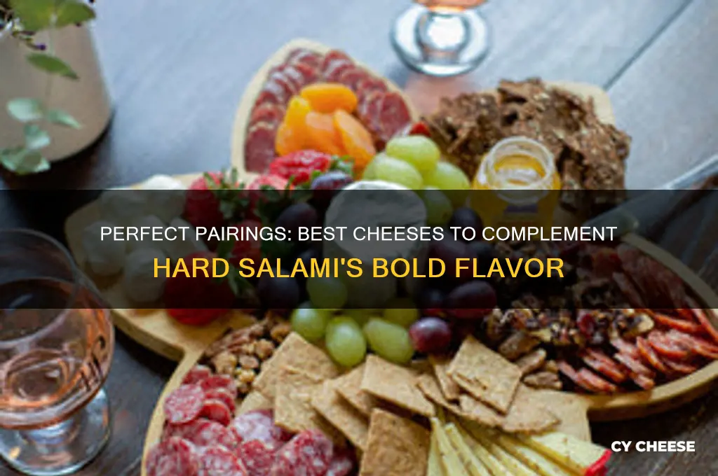 what cheese goes good with hard salami