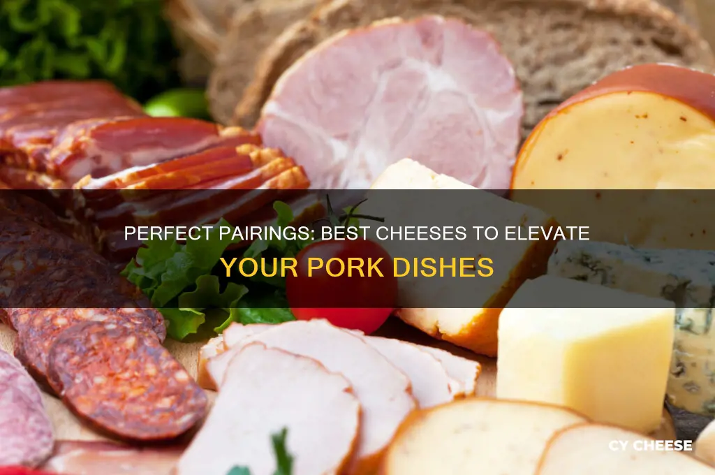 what cheese goes good with pork