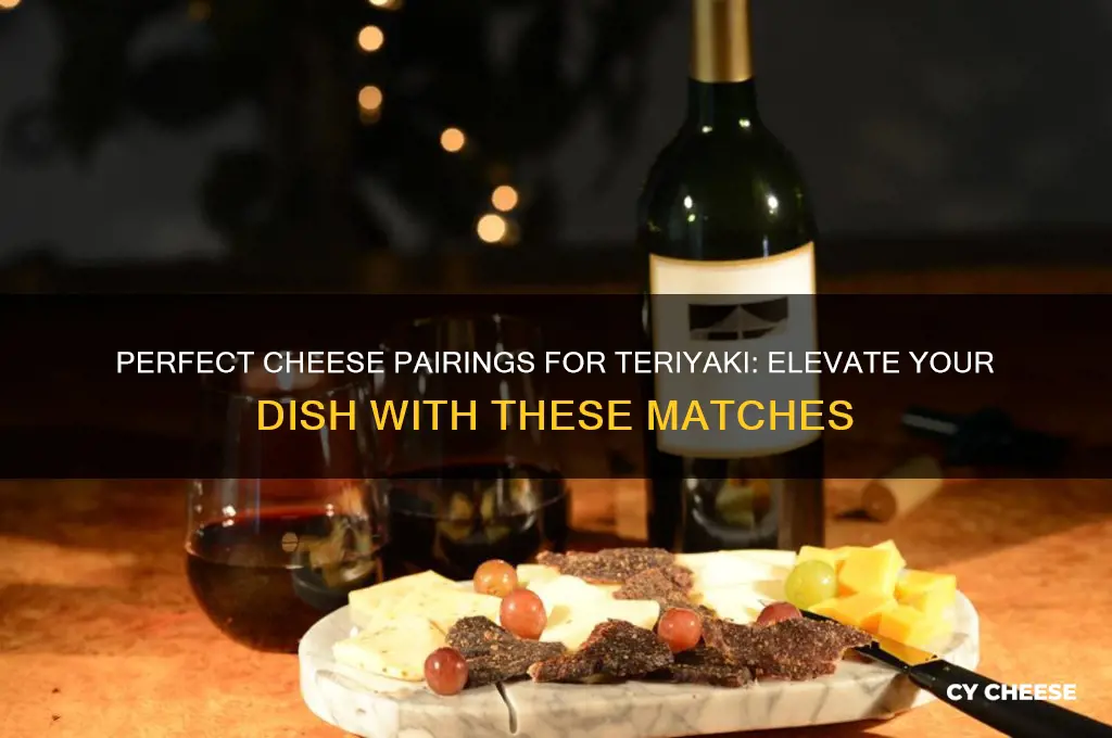 what cheese goes good with teriyaki