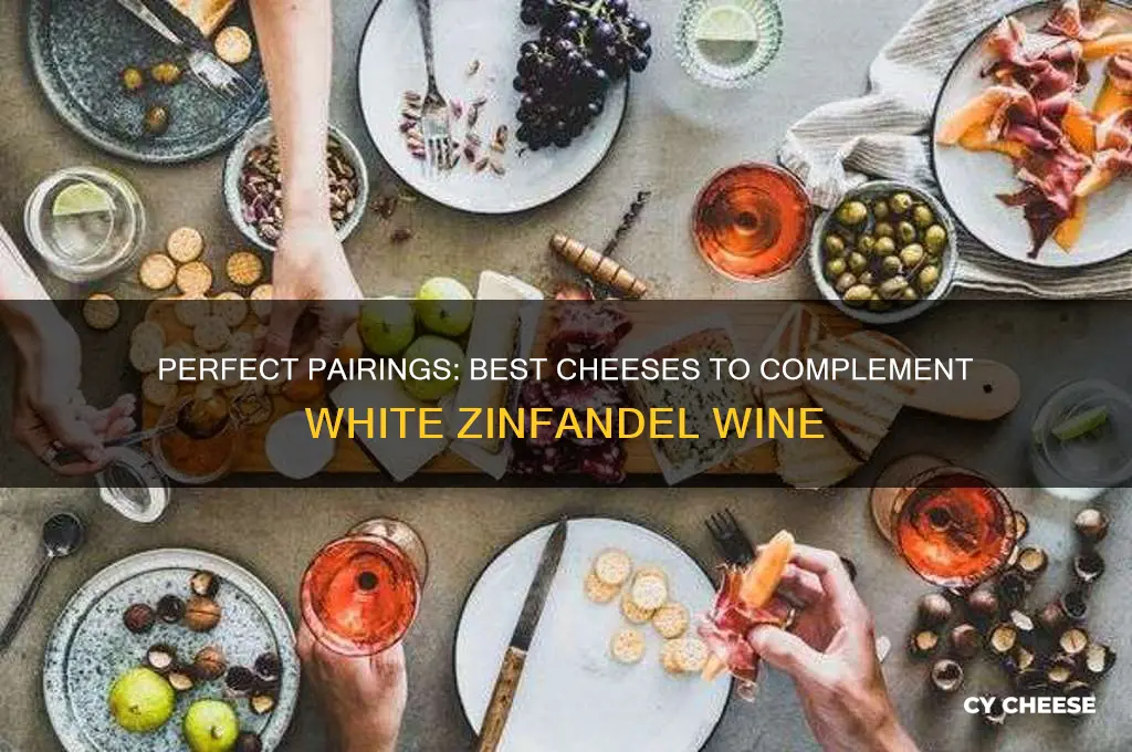what cheese goes good with white zinfandel