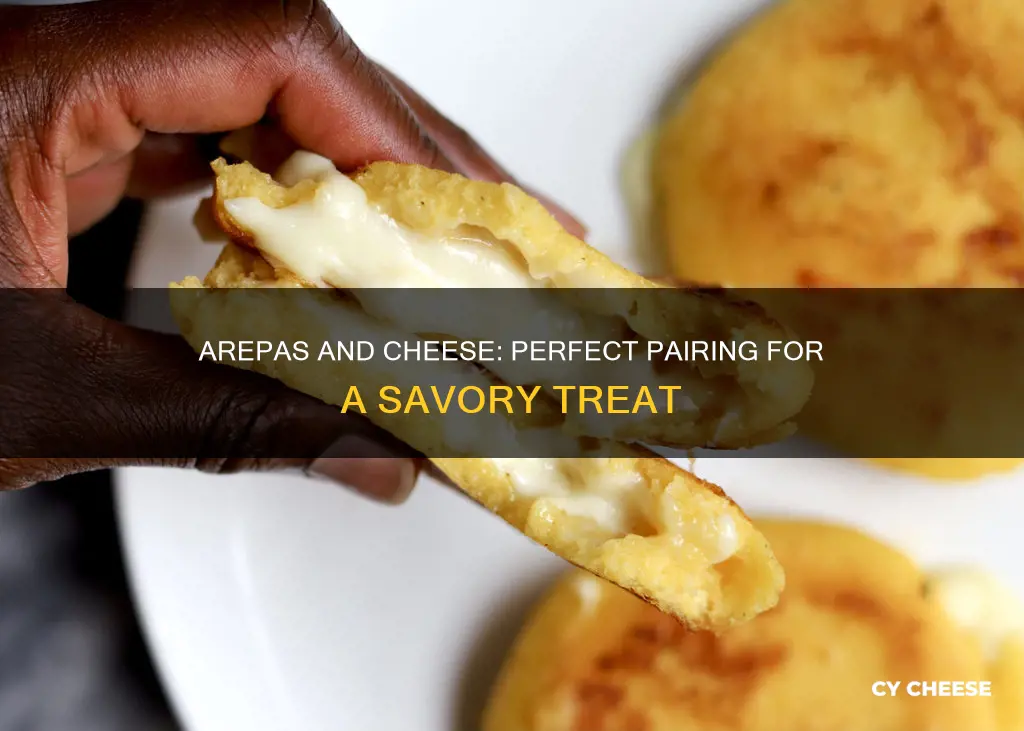 what cheese goes in arepas