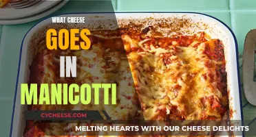 Manicotti's Perfect Cheese Pairings: Finding the Right Flavor