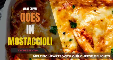 Mostaccioli's Perfect Cheese Pairings: Finding the Best Flavor Match