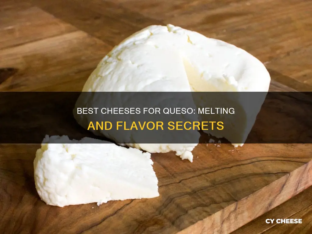 what cheese goes in queso