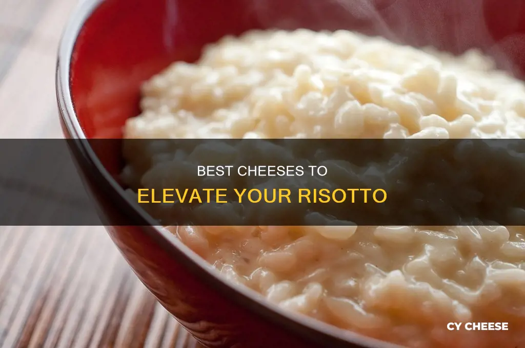 what cheese goes in risotto