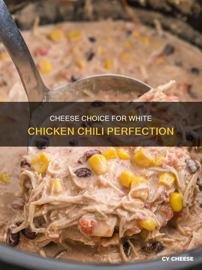 what cheese goes in white chicken chili