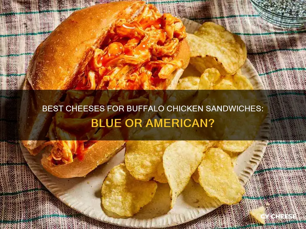 what cheese goes on a buffalo chicken sandwich