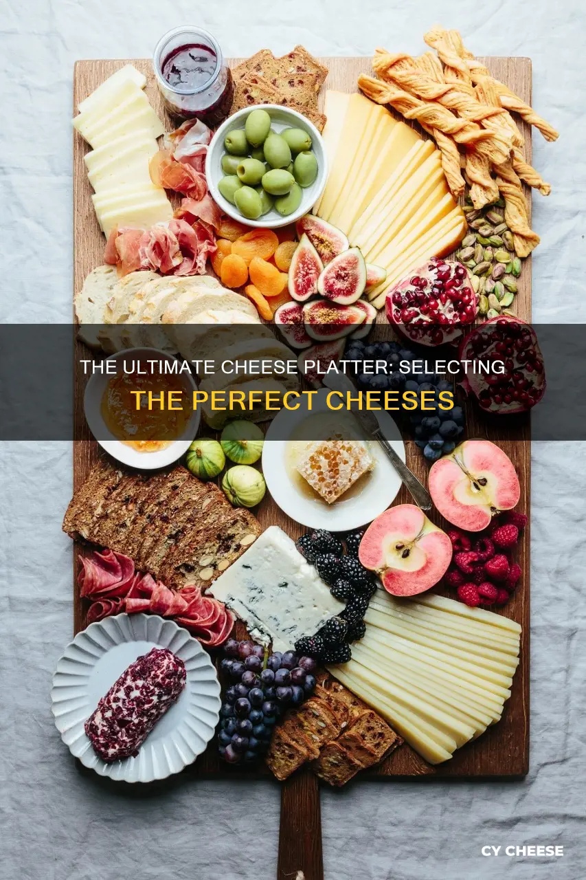 what cheese goes on a cheese platter