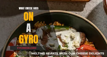 The Best Cheeses to Use in a Gyro