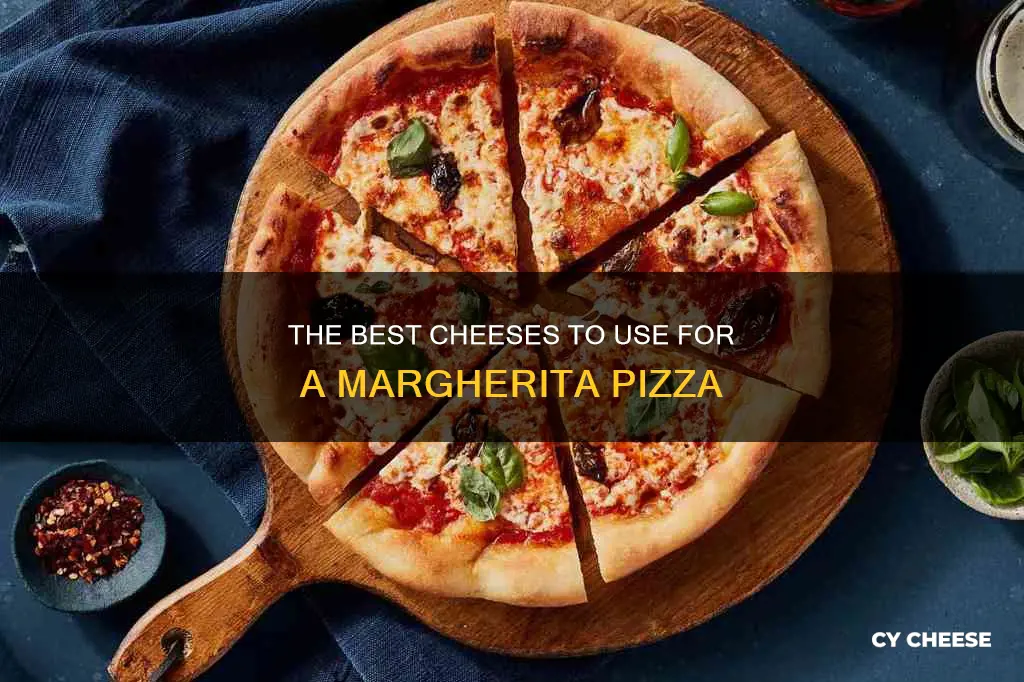 what cheese goes on a margherita pizza